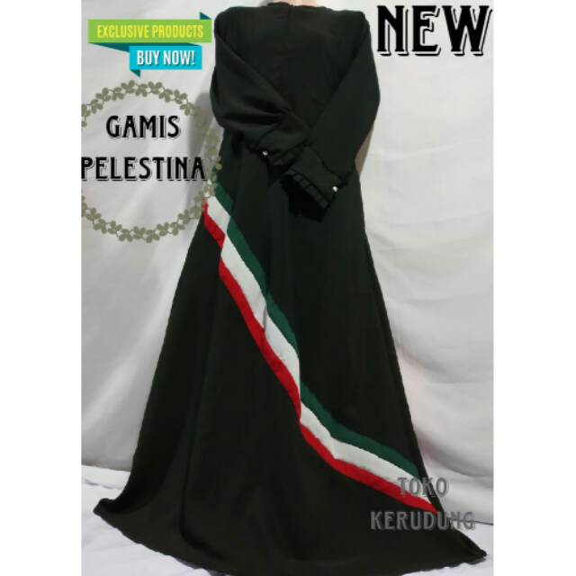 TERBARU GAMIS PALESTINA MODEL KE 2