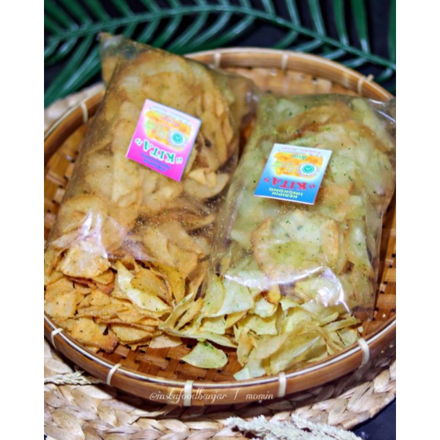 

KERIPIK SINGKONG KITA - CEMILAN KITA - JAJANAN - SNACK - KERIPIK - CEMILAN BUMBU DAUN JERUK PURUT