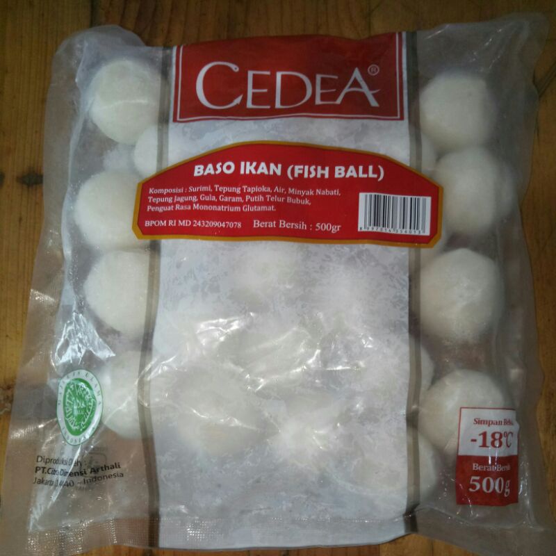 

Cedea Baso Ikan 500gr