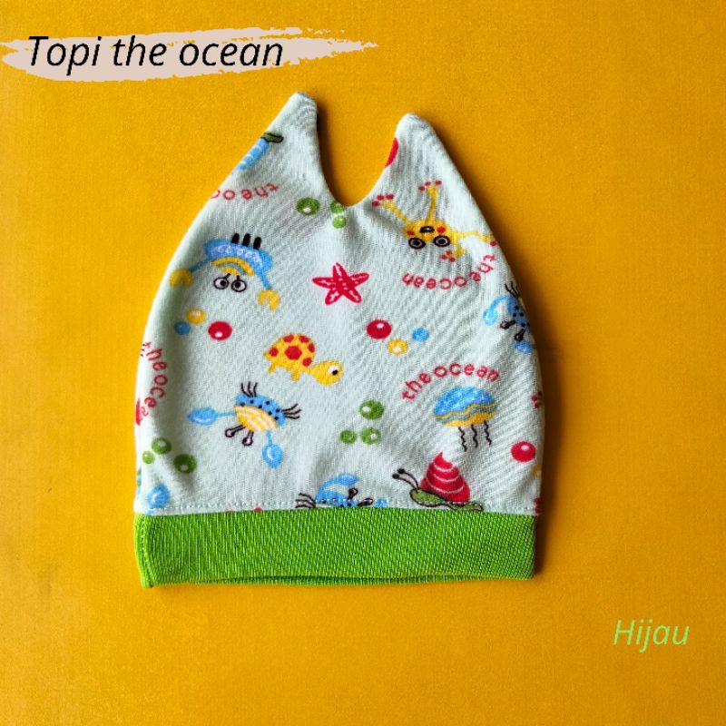 topi bayi the ocean