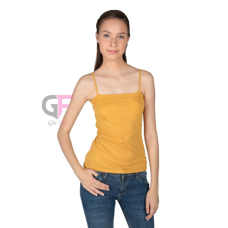 GIOFLO Pakaian Dalam Kemben Seksi Wanita Kuning / KMB 19