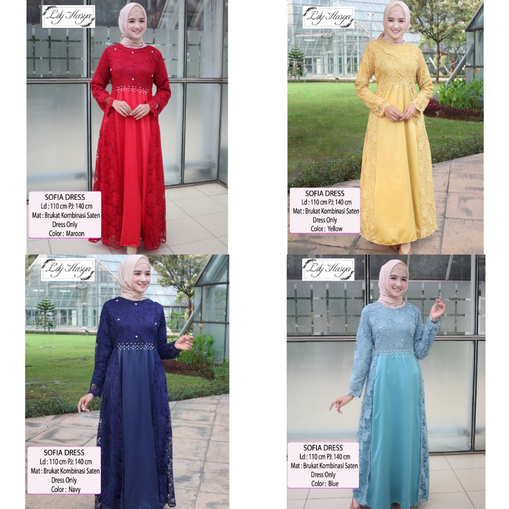 gamis sofia dress
