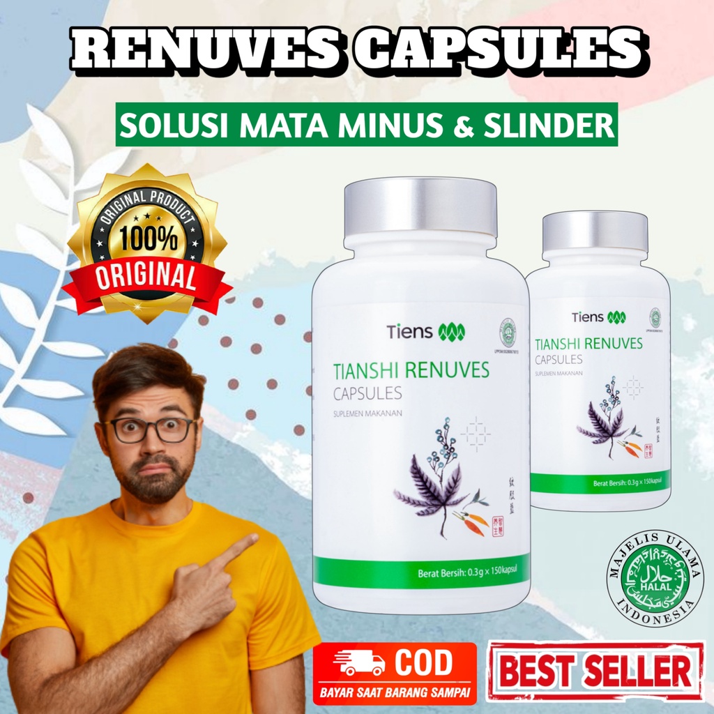Renuves Tiens Original Trc Renuves Obat Mata Minus Renuves Tiens Renuves Original Tiens Ampuh