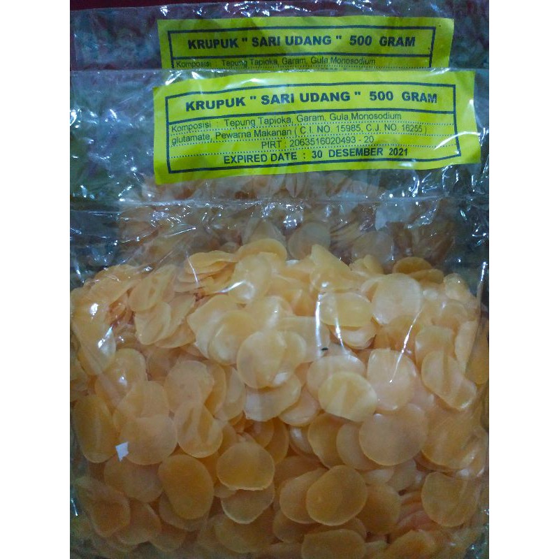 

Krupuk sari udang/Krupuk bawang