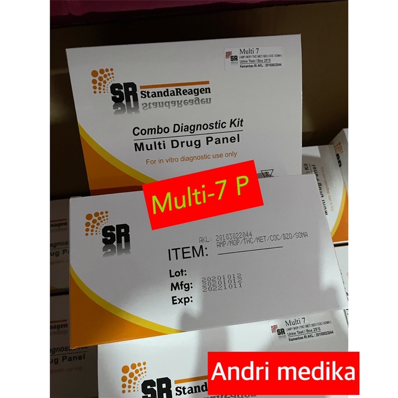 Drug Abuse 7 Parameter ( Soma ) Merk SR Harga Murah