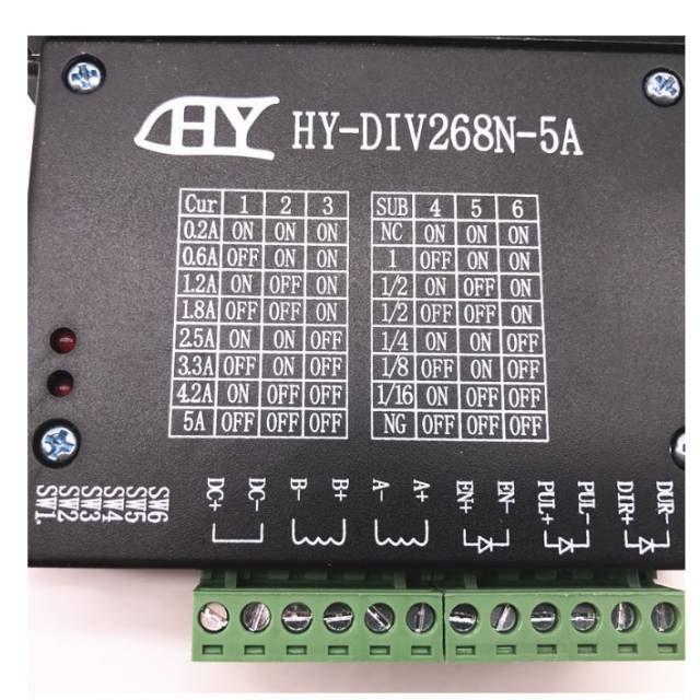 DIV268N-5A 0.2 - 5A Two Phase Hybrid Stepper Motor Driver Controller