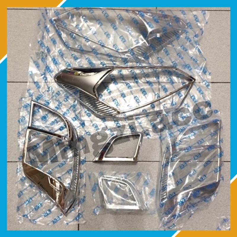 VARIASI GARNISH LAMPU AGYA 2017 2018 2019 HEADLAMP / STOPLAMP TOYOTA AYLA 2017 TOYOTA WIGO