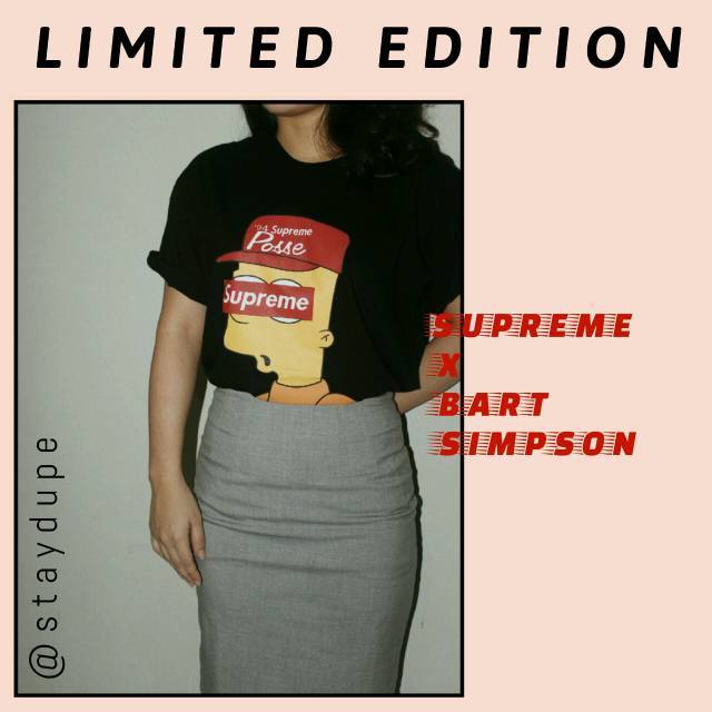 SUPREME X SIMPSON TEE