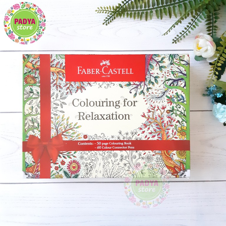 

Buku Mewarnai Faber Castell Colouring for Relaxation