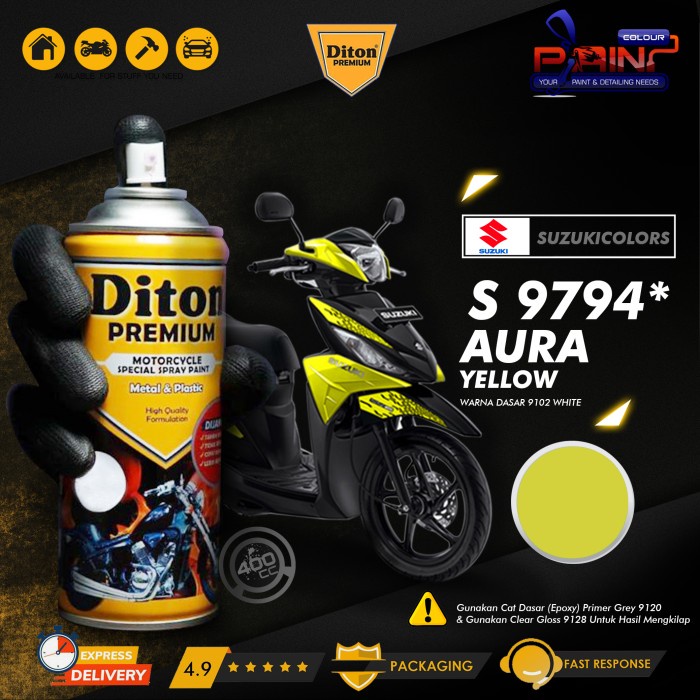 Cat Semprot DITON PREMIUM - 9794* Aura Yellow