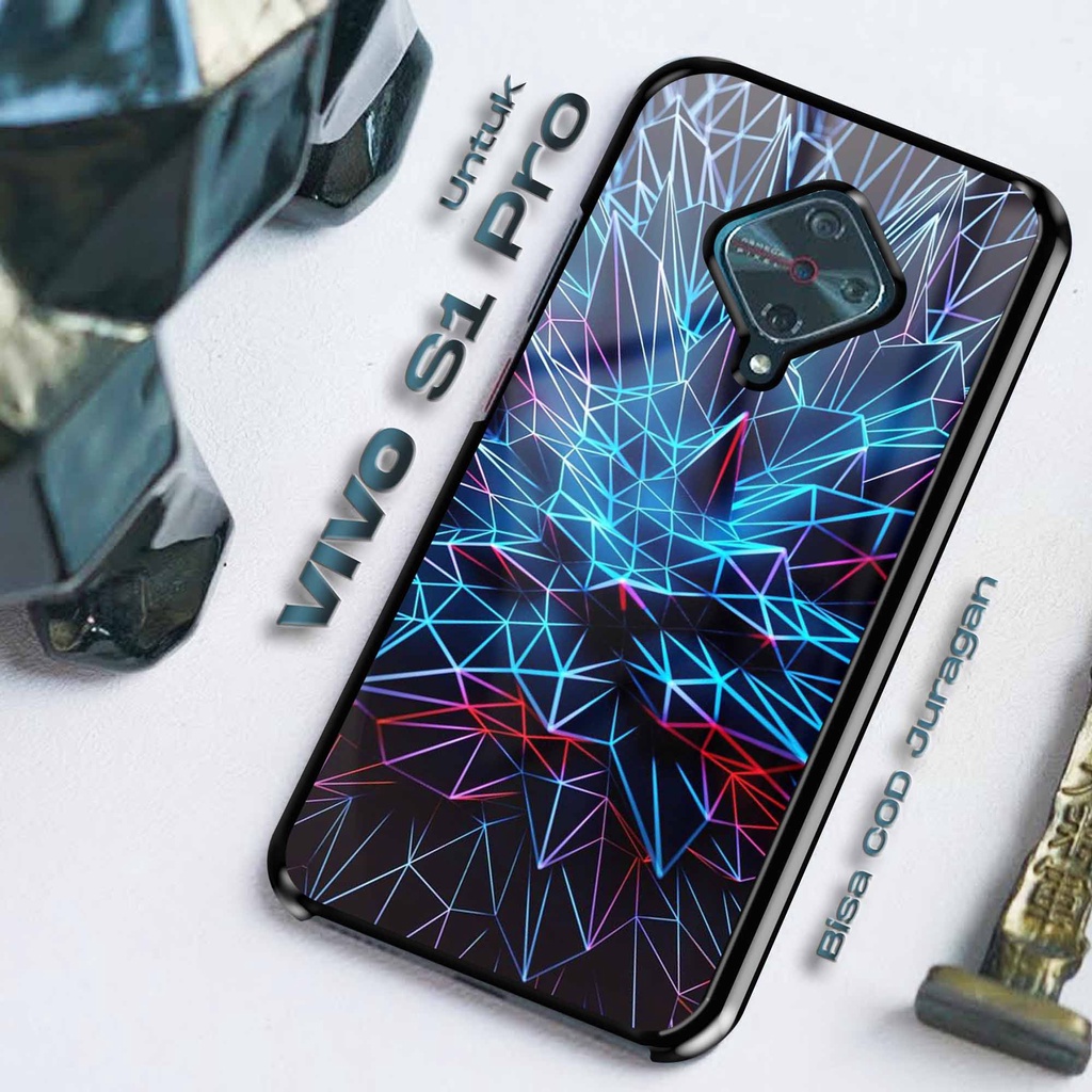 Case VIVO S1 Pro - Casing VIVO S1 Pro [ ABSTARCT ] Silikon VIVO S1 Pro - Case Hp - Case Mewah - Cass