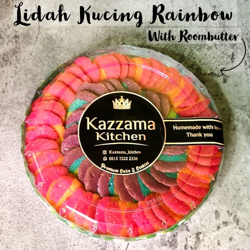 

lidah kucing wisman , memakai butter wijsman