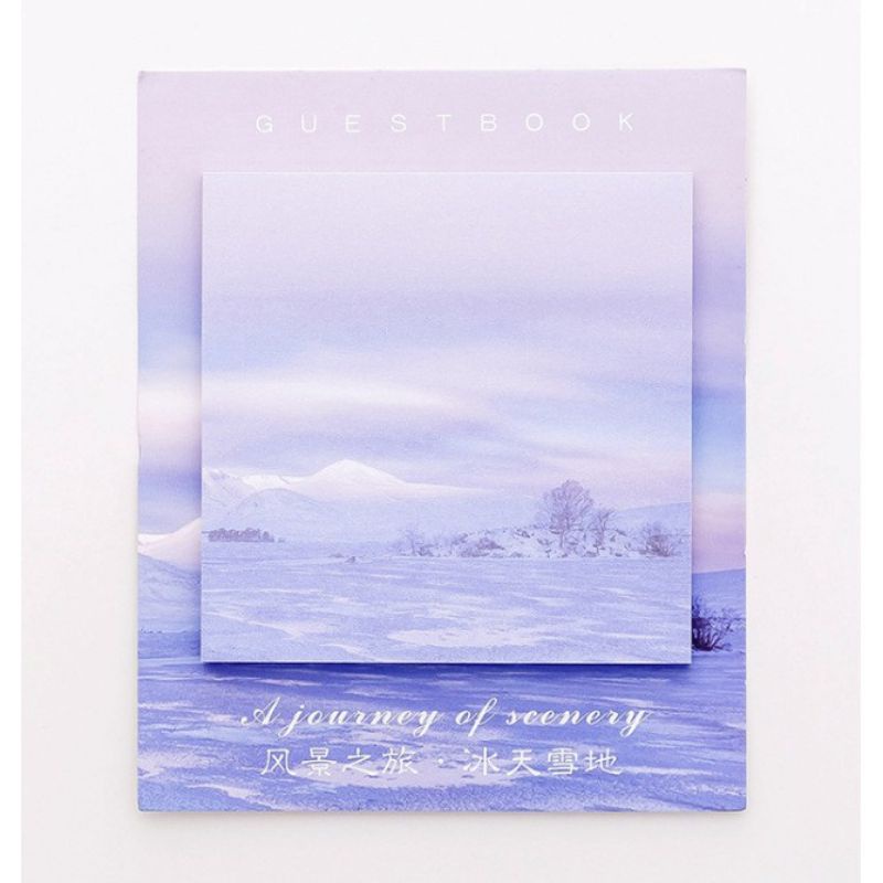 

Sticky Notes/Memo Motif Lukisan Pemandangan