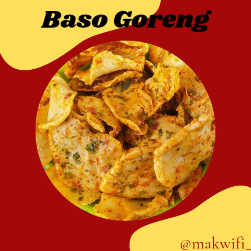 

Baso Goreng (Basreng) Pedas Daun Jeruk