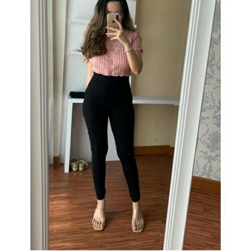 Legging Wanita Tebal Premium Import // Legging Merk Neron HW import // Legging Wanita Jumbo // Basic Legging