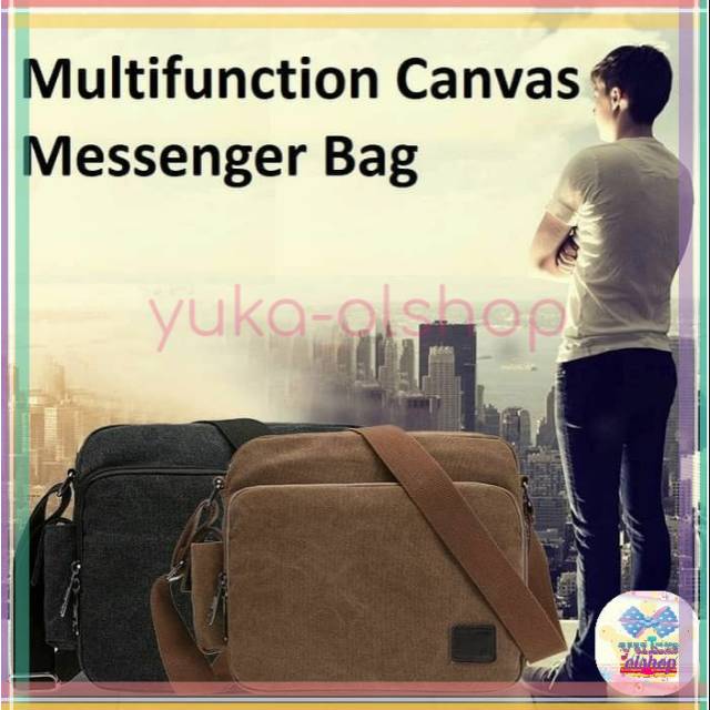 Tas selempang kanvas/selempang/kanvas/import/tas/tas import/tas kanvas/tas selempang/tas pria/