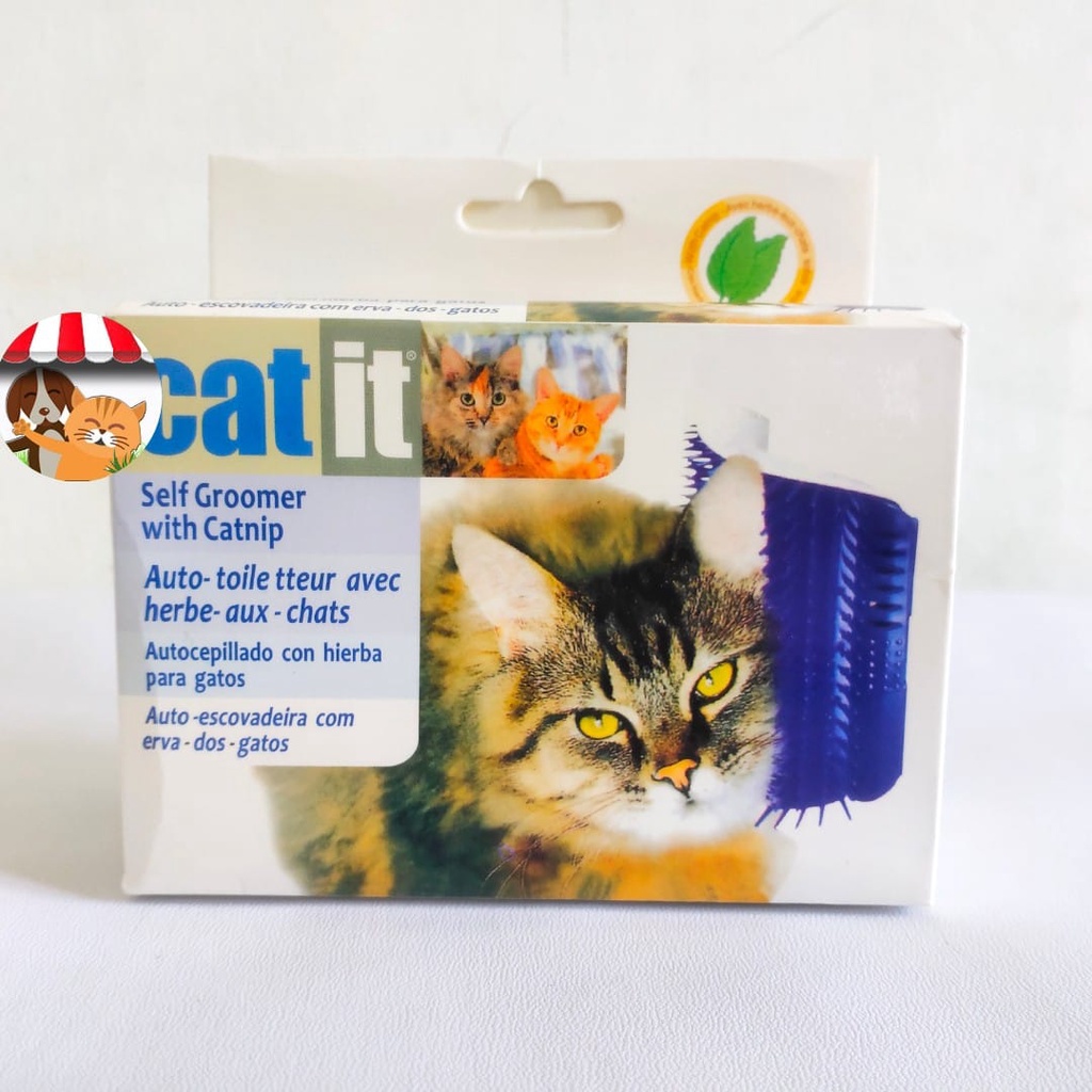 Cat It Self Groomer With Catnip - Garukan Kucing Sisir Kucing Catnip