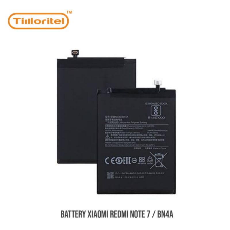BATTERY XIAOMI REDMI NOTE 7 / BN4A