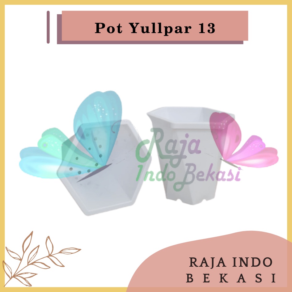 Rajaindobekasi Pot Yullpar 13 Diamond Hexagon Putih Mirip Pot Yogap Ypt 10 13 15 17 18 19 25 30 Puti