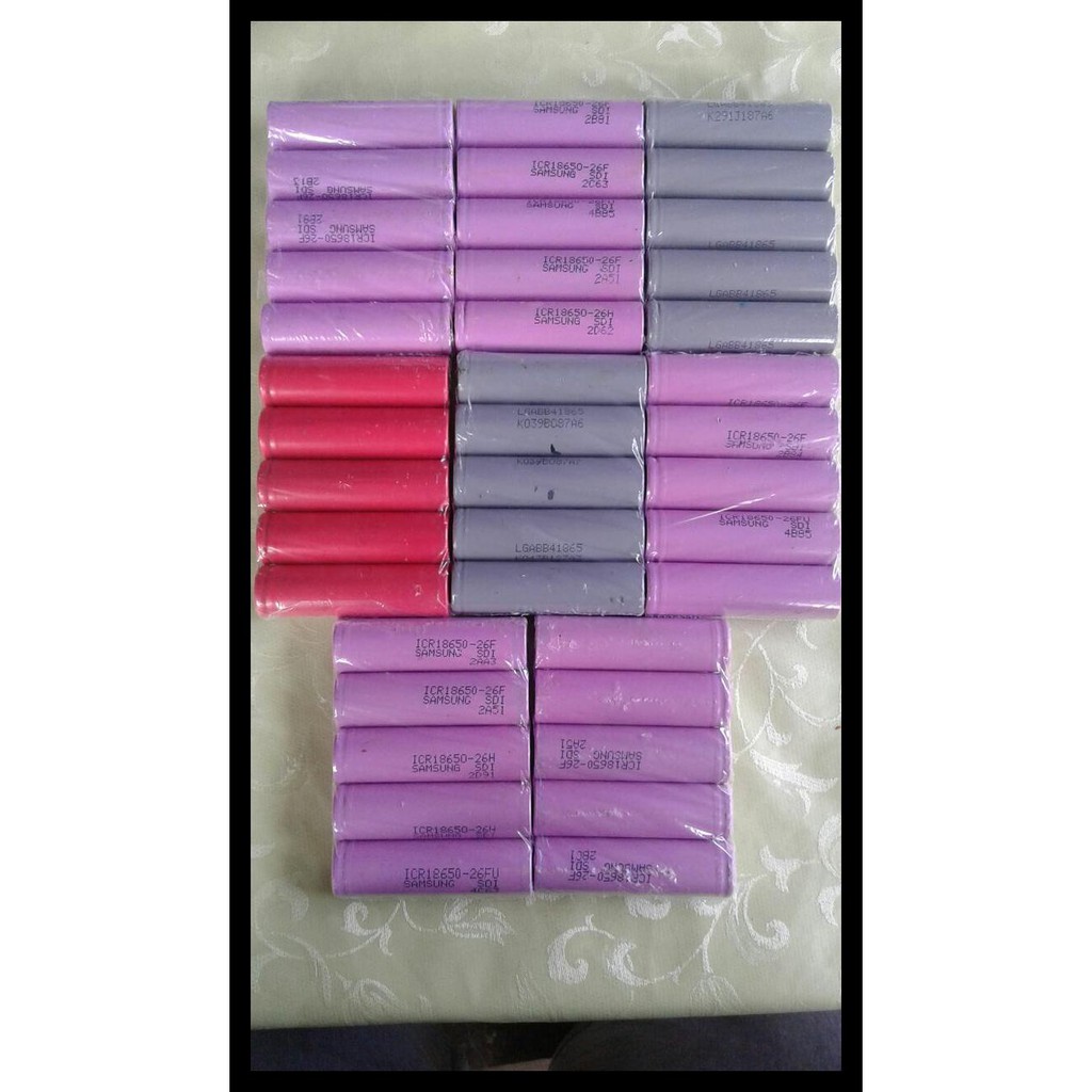 100%TERLARIS BATERAI 18650 BEKAS LAPTOP BATERE BATRAI LI ION 100% TERJAMIN