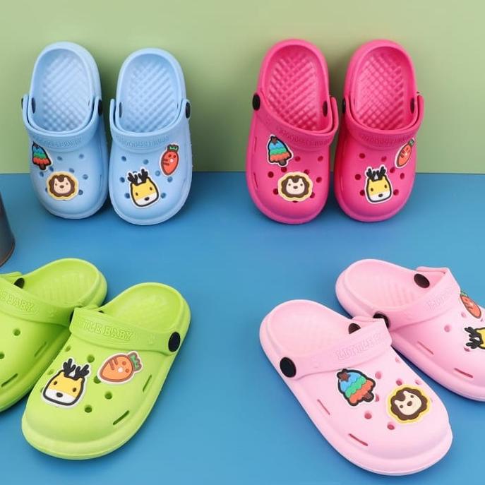 ⚡GROSIR⚡ Sandal Karet Anak Perempuan BAKPAU Jelly Import 9317 - 1 harga bersaing