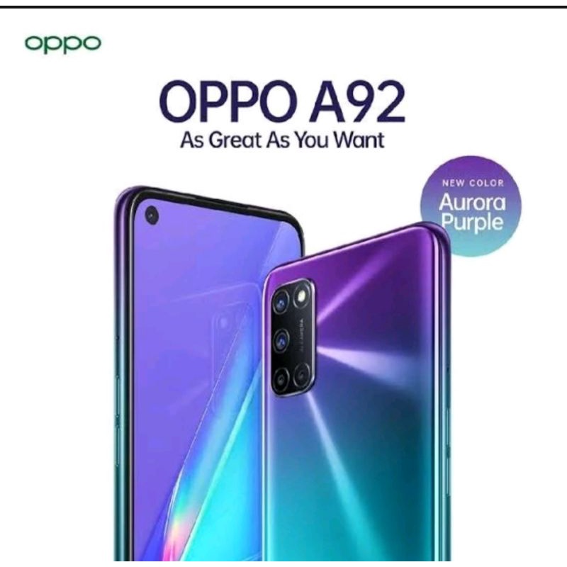 OPPO A92 RAM 6