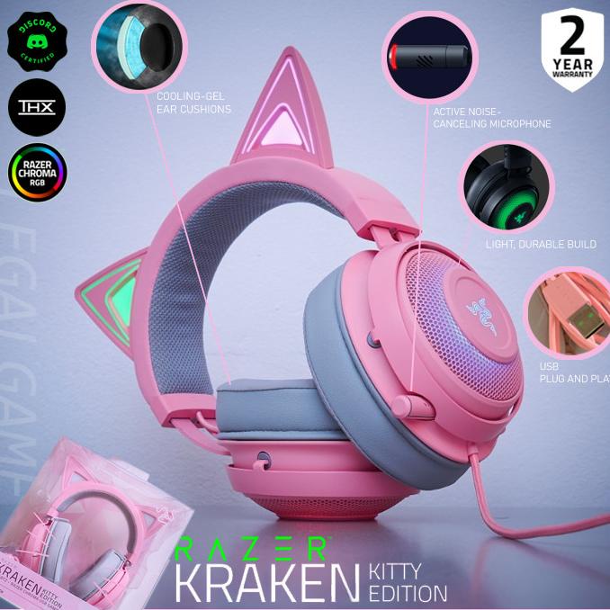 Razer Kraken Kitty Edition - Pink termurah
