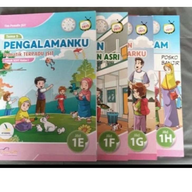 Bagus Dipakai.. BEST SELLER/BUKU TEMATIK TERPADU JSIT SD KELAS 1-6 K13 PUSTAKA MULIA