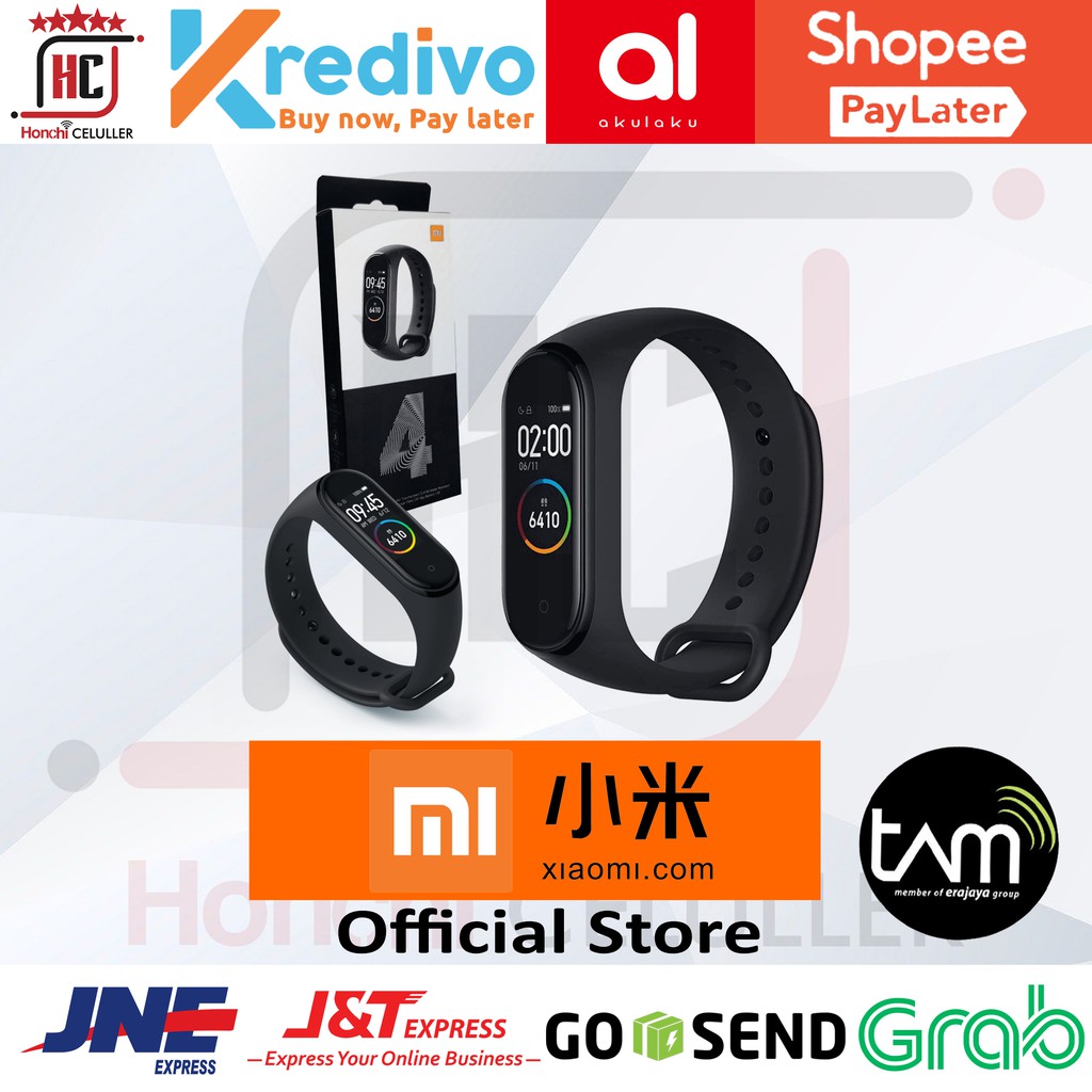 XIAOMI SMART BAND 4 / MI BAND 4 GARANSI RESMI TAM ORIGINAL 100%