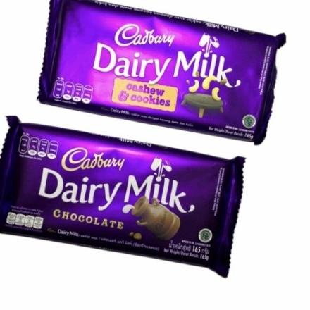 

Kirim LANGSUNG Cadbury Cadburry Dairy Milk 160gram 160 gram (165gram 165 gram) Coklat Cashew Cookies KBUD^^