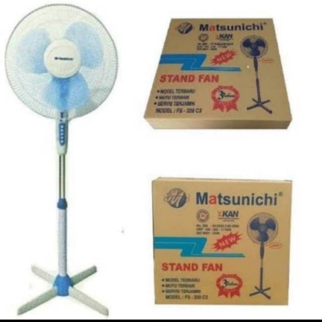 Stand Fan Kipas Angin Berdiri Matsunichi 16inch FS 328 C3 - SURABAYA