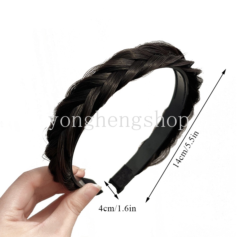 Bando Rambut Desain Tulang Ikan Gaya Bohemia Anti slip Untuk Pengantin Wanita