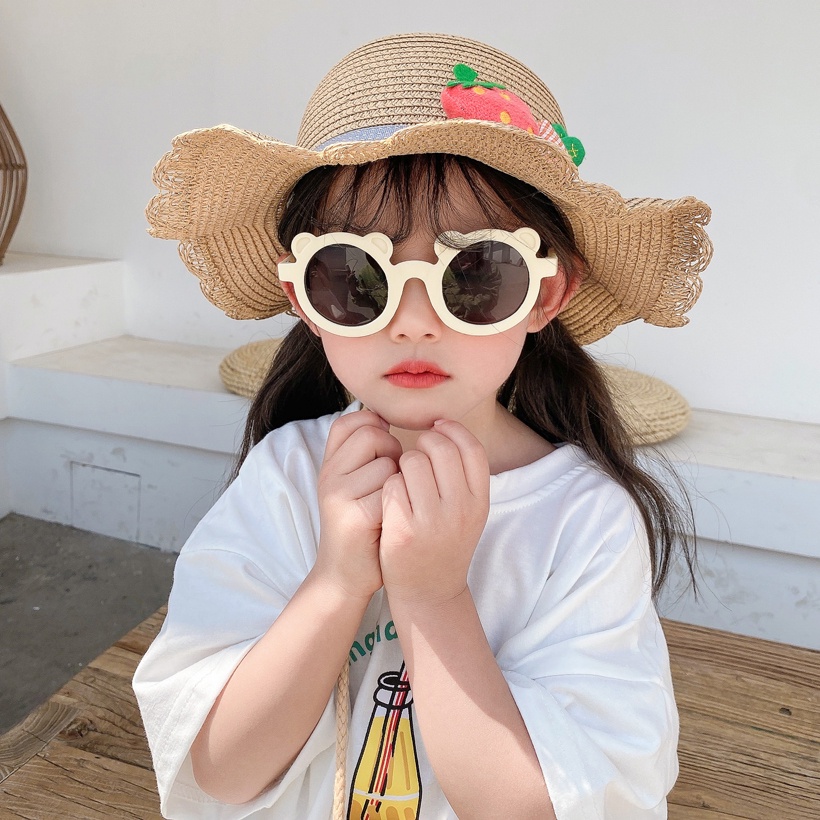 Kacamata Anak New Trend/Fashion Anak Terbaru Telinga Beruang kacamata hitam High Quality Import Kacamata Fashion  L286