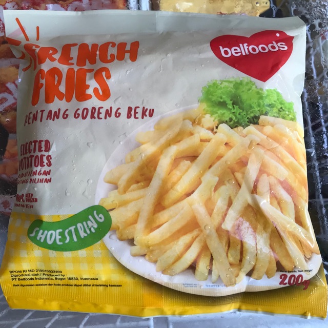 

Belfoods Kentang Goreng Shoestring 200 Gram