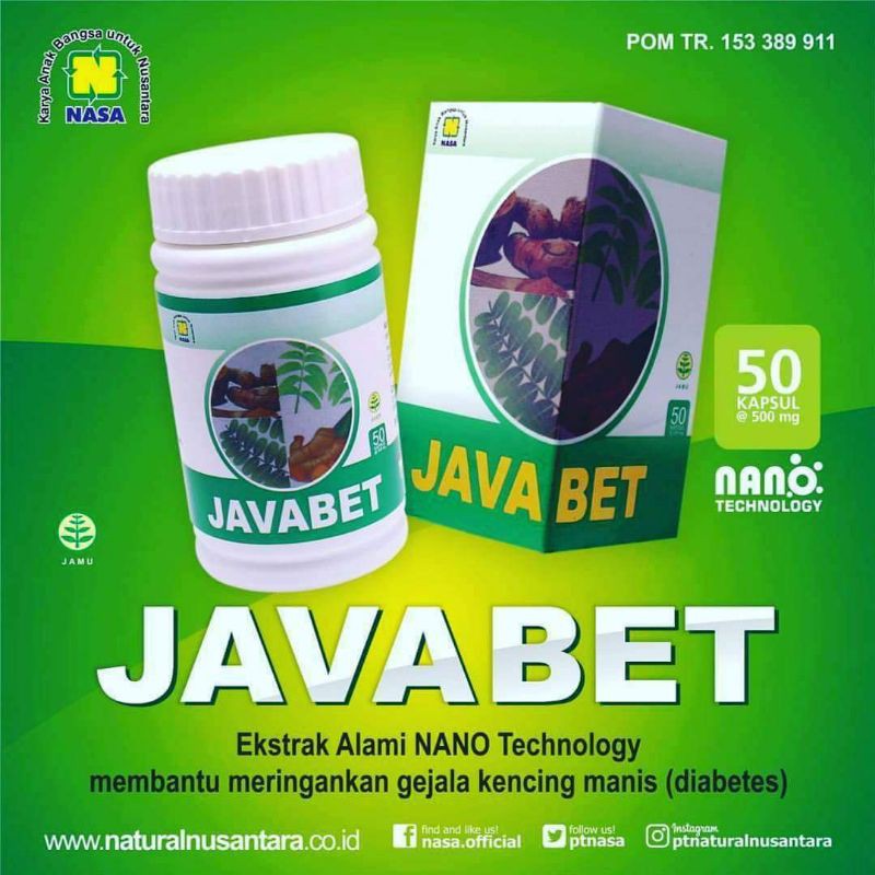 JAVABED NASA OBAT DIABETES HERBAL