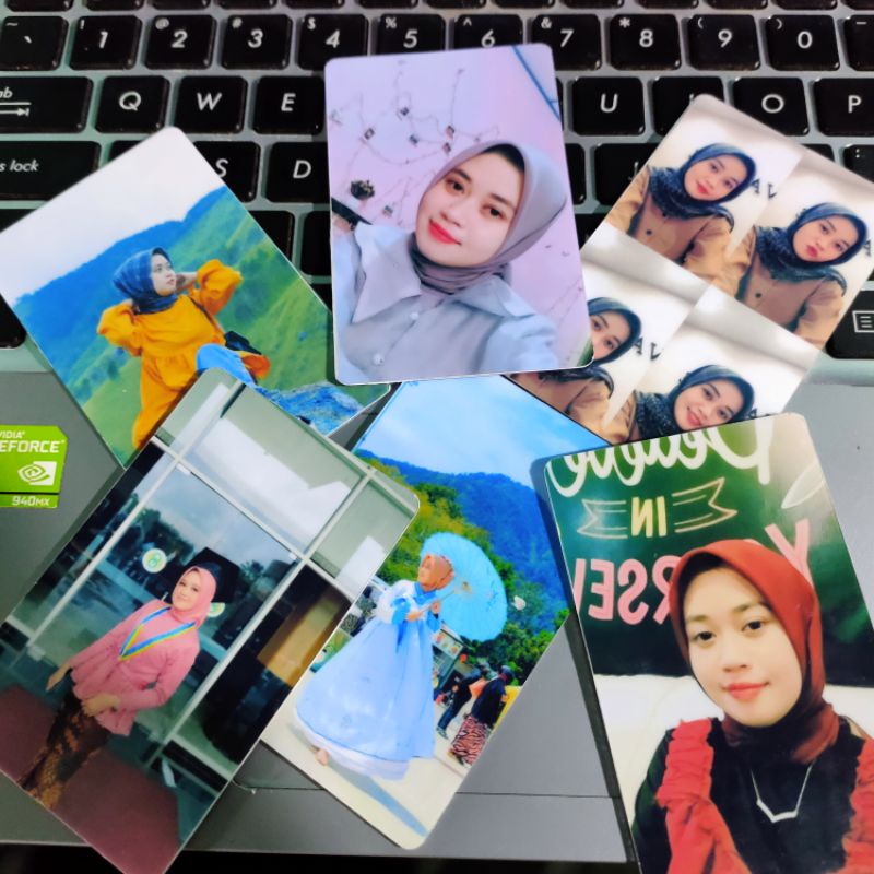 [COD] CETAK PHOTOCARD 2 SISI SUPER GLOSSY SUDAH DILAMINATING