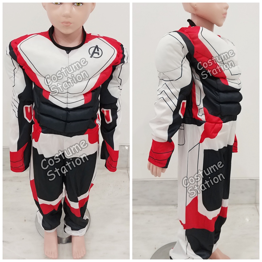 Kostum Avengers Endgame / Costume Quantum Realm Marvel anak