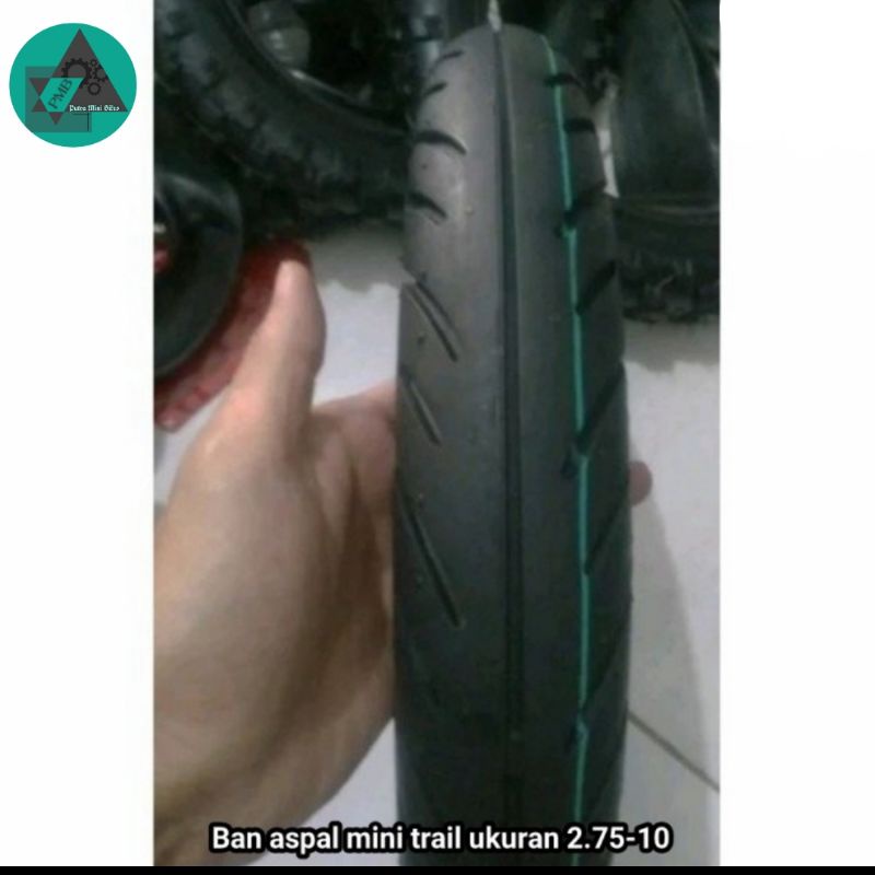 Ban luar aspal motor moni trail-ban on road motor mini trail 2.75-10