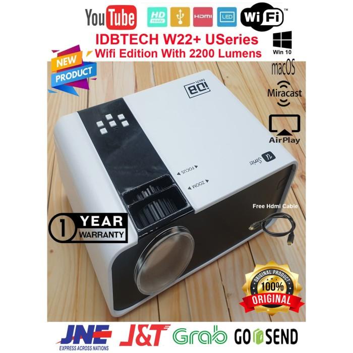 

Irled | Idbtech W22+ Mini Wifi Projector 2200 Lumens , Koalatv And Youtube Hd