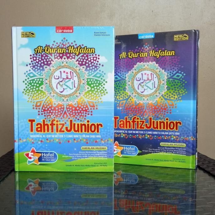 

Alquran Hafalan Anak Tahfiz Junior uk B5 Al-Quran Hafalan Tajwid Warna Star Seller Termurah