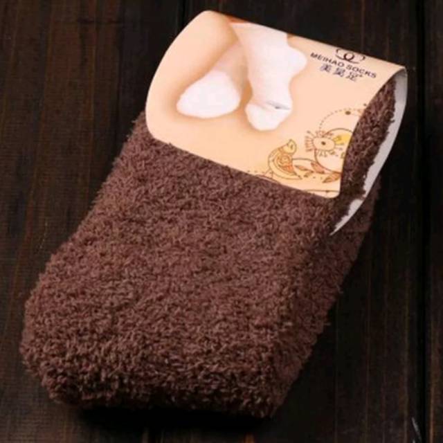 READY INDONESIA Winter Warm Socks Kaos Kaki Musim Dingin Unisex Women Men