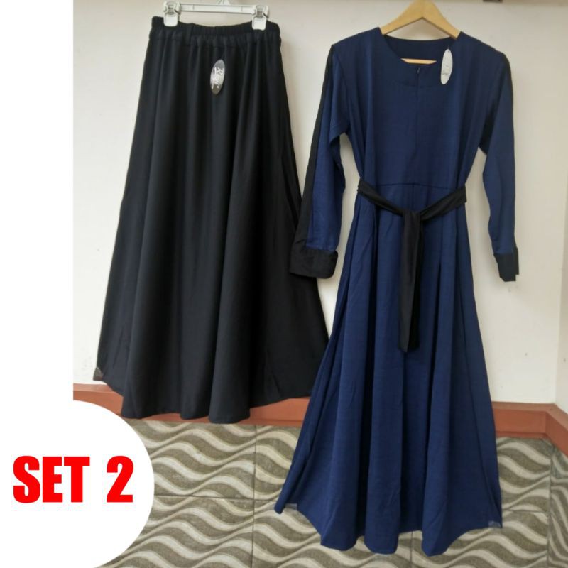 100% REALPICK SETELAN LONG TUNIK ELIZABET ORIGINAL RIZQI COLLECTION