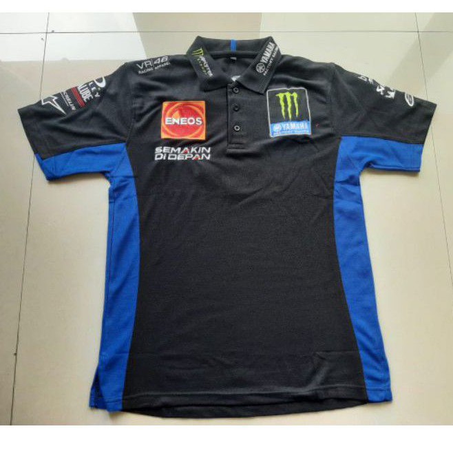 Kaos Polo Yamaha Monster Official 2021 Distro Motogp