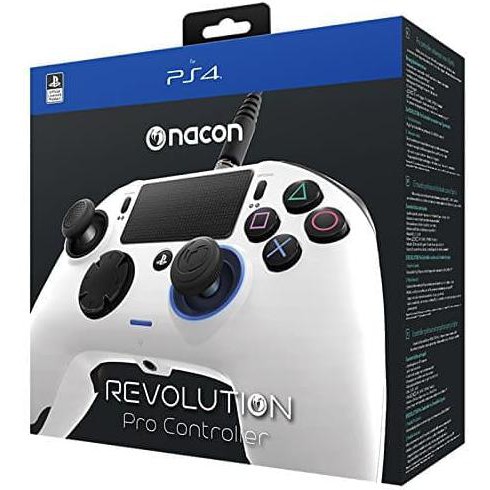 Super Ps4 Nacon Revolution Pro Controller V2 Gamepad White Ps4 Pc Sale Shopee Indonesia