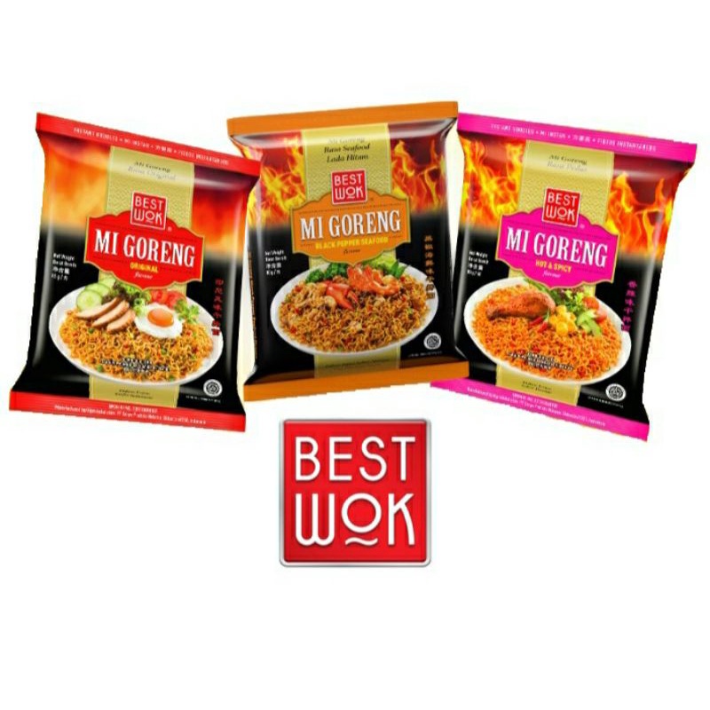 Jual MIE BEST WOK MIE INSTAN ALL VARIAN READY STOCK ED 10/22 RESELLER