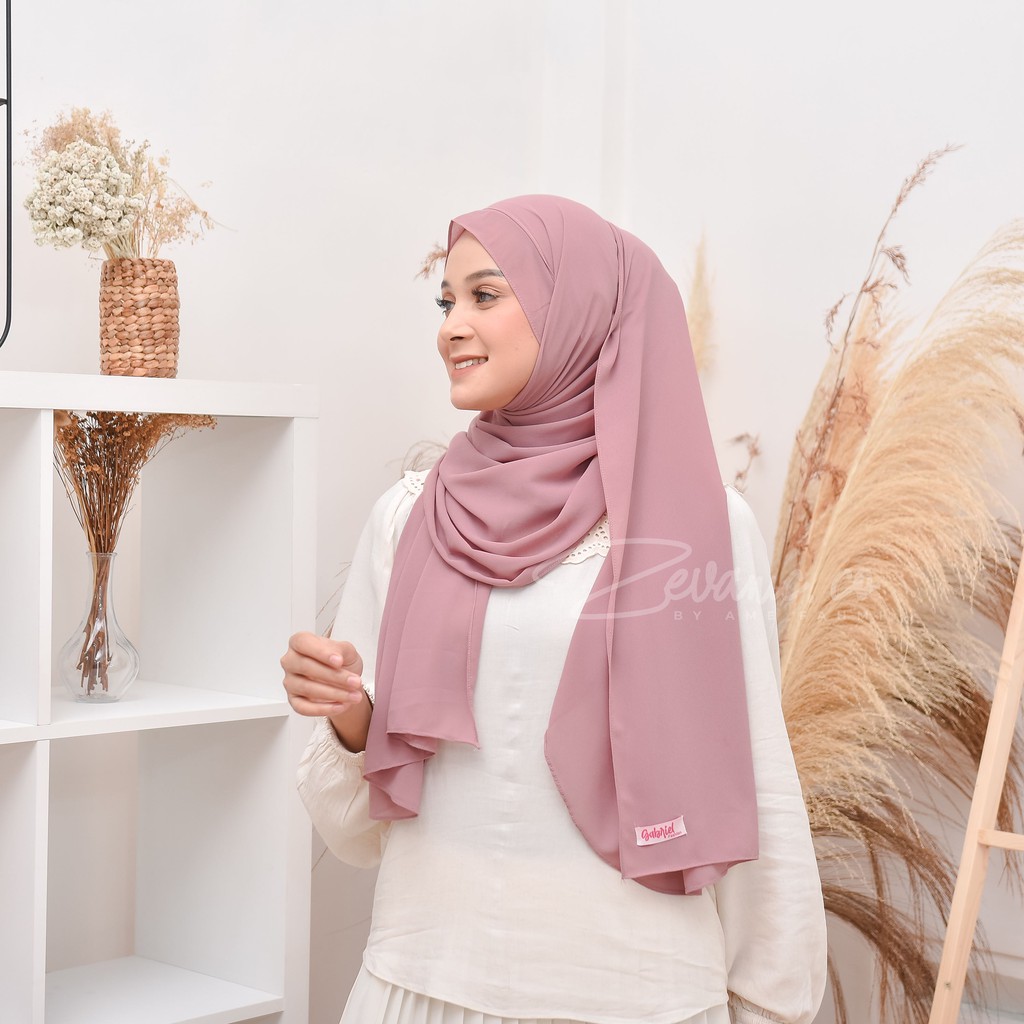 Promo Puncak 6.6 Big Sale | Balqis Pashmina / Pashmina Double Layer Best Material Armany Super Jatuh Mudah Dibentuk Tidak Licin Ukuran Panjang 200 cm By Zevanic.co-DOVE
