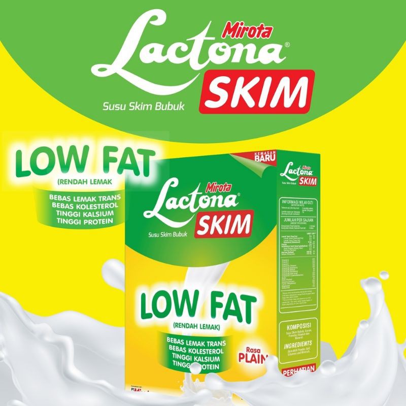 

Lactona Skim Susu Rendah Lemak Baik Untuk Menjaga Berat Badan