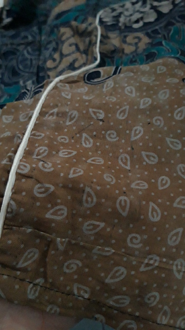 Batik Wanita Asj Sa Hrb026 Kenongo Kemeja Tosca Pendek