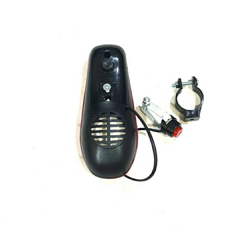 Klakson sirine sepeda BK181 merk United atau Taya ( 8 suara + lampu) - tanpa baterai