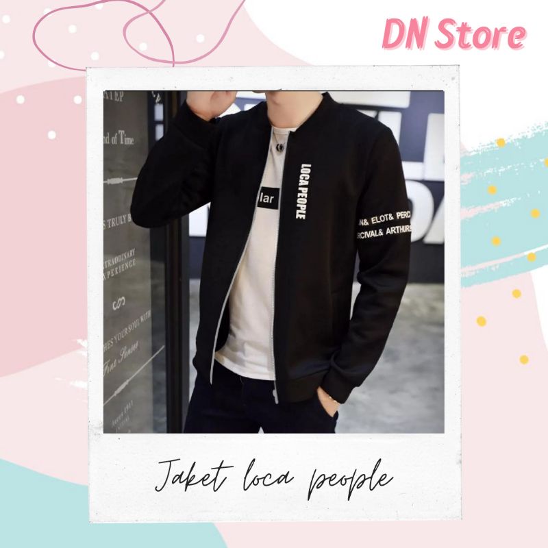 Jaket Pria loca people Termurah